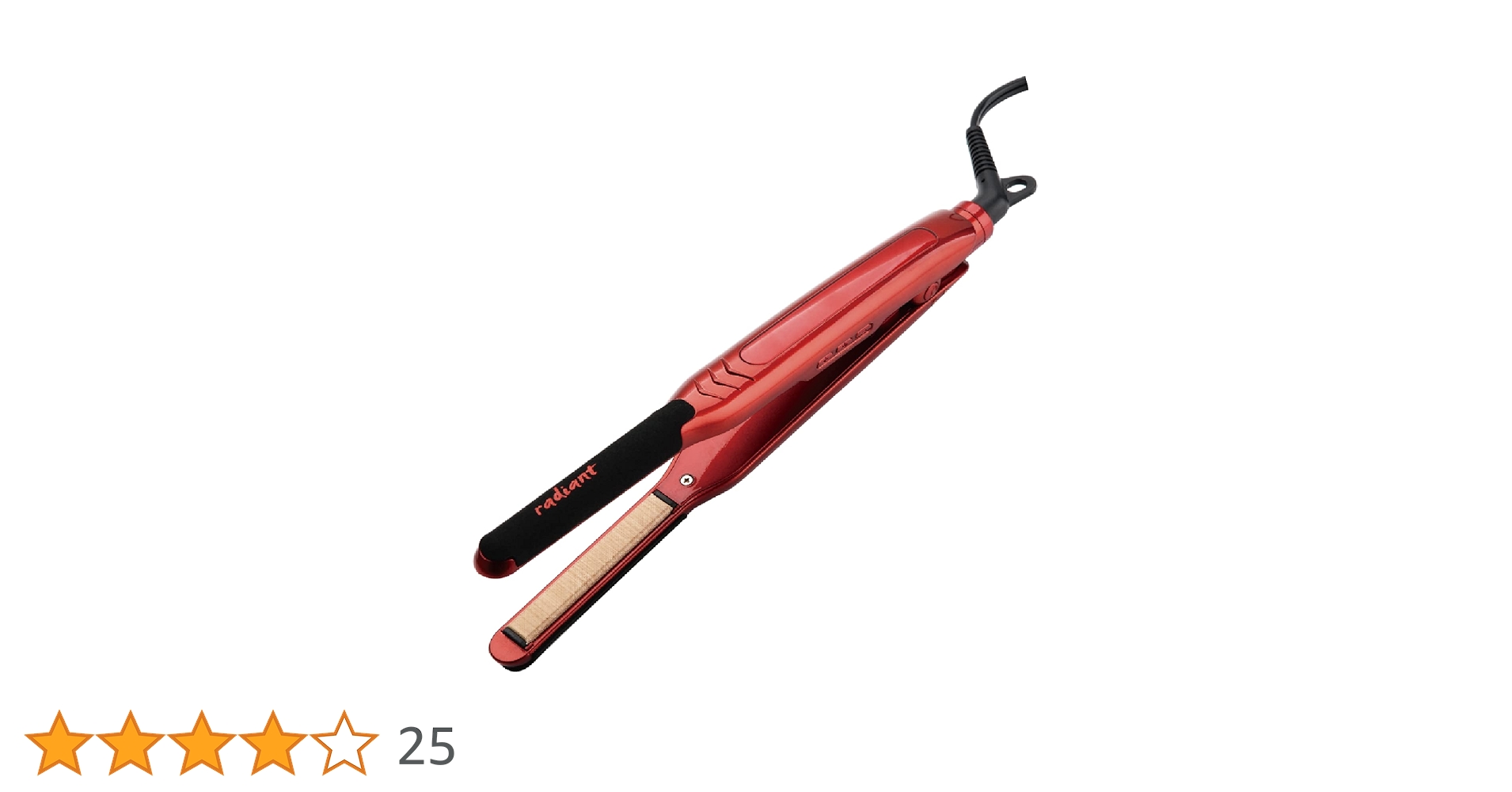 radiant mini ラディアント ヘアアイロン ミニ レッド 9mm 楽天市場】ラディアント radiant mini シルクプロアイロン